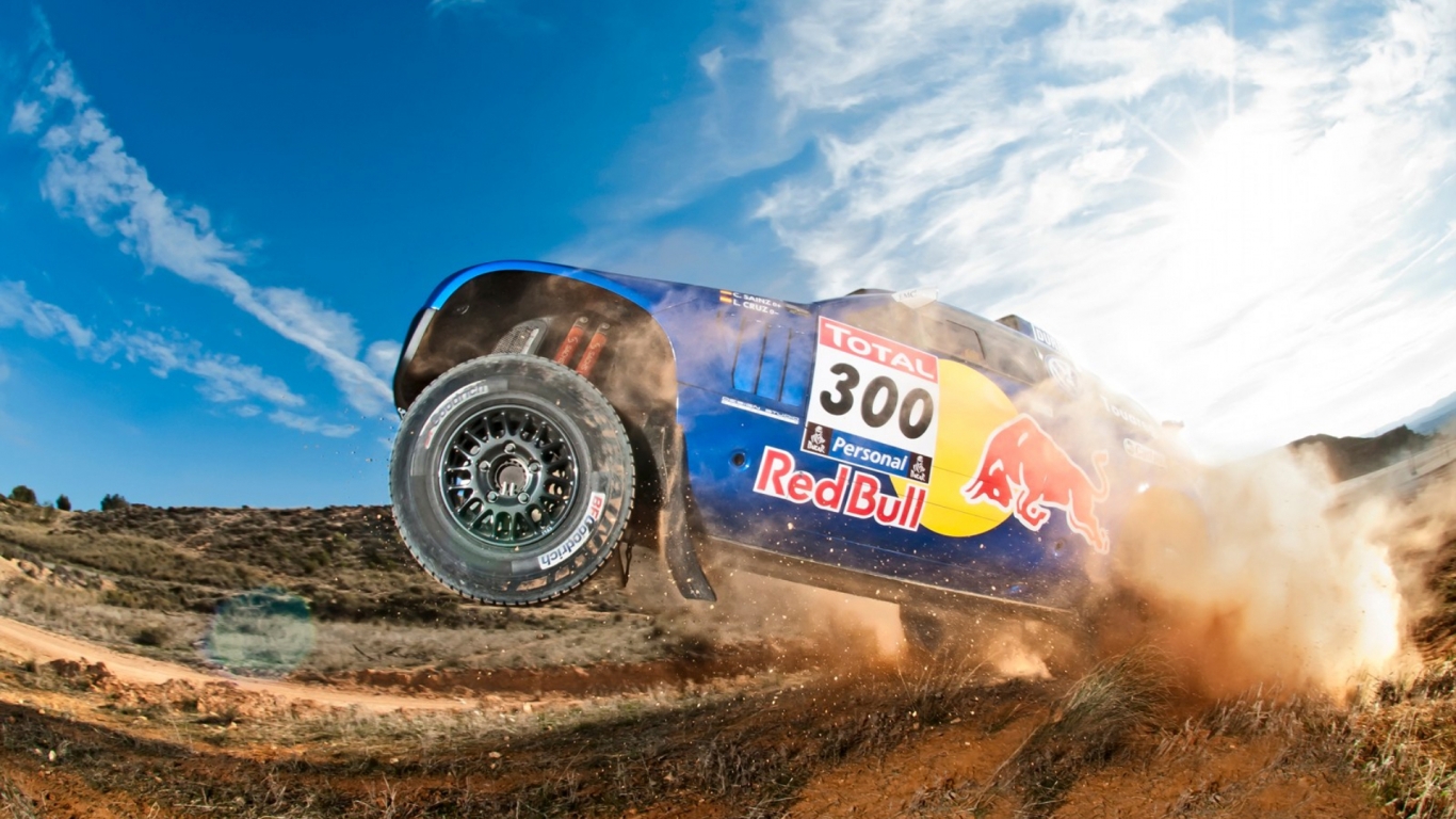 Volkswagen Dakar Race for 1366 x 768 HDTV resolution