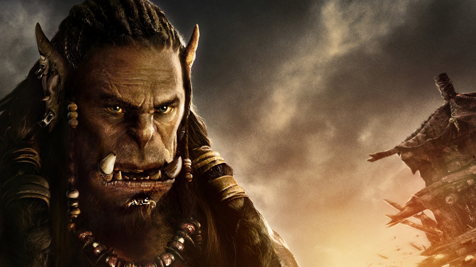 Warcraft Movie 2016 Durotan for 1536 x 864 HDTV resolution