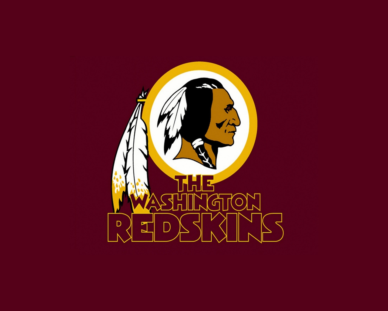 Washington Redskins Logo for 1280 x 1024 resolution