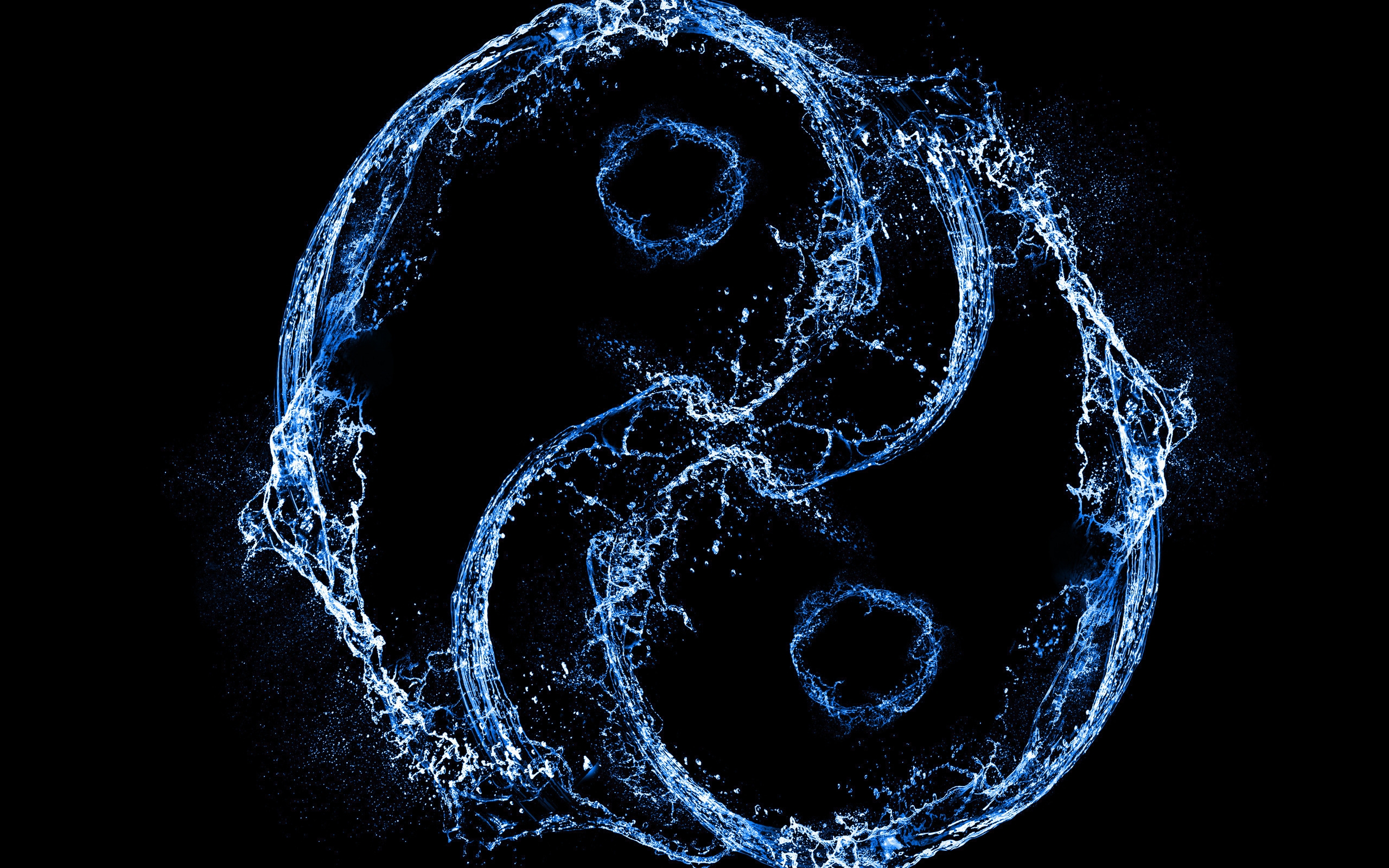 Water Ying and Yang for 2560 x 1600 widescreen resolution