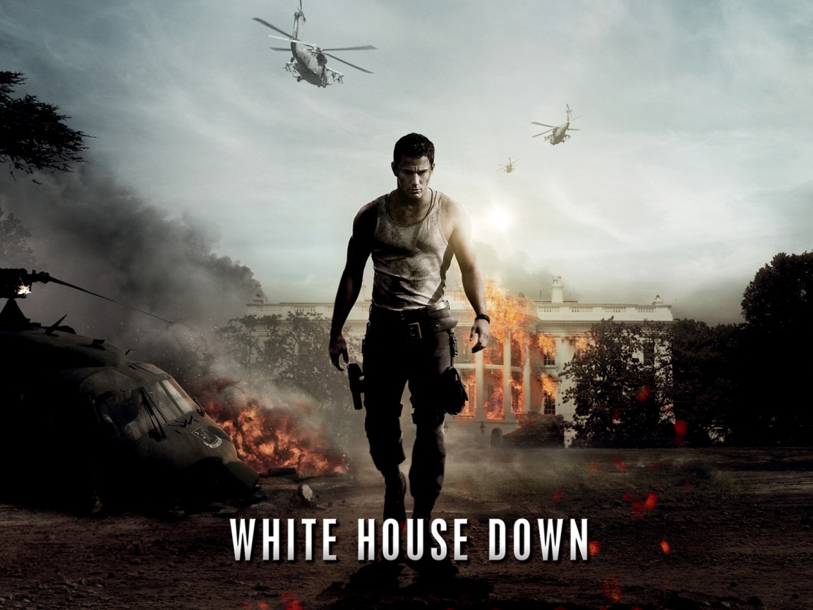 White House Down 2013 for 1152 x 864 resolution