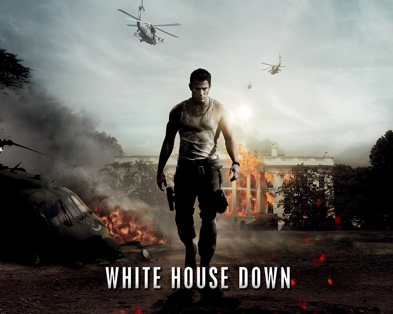 White House Down 2013 for 1280 x 1024 resolution