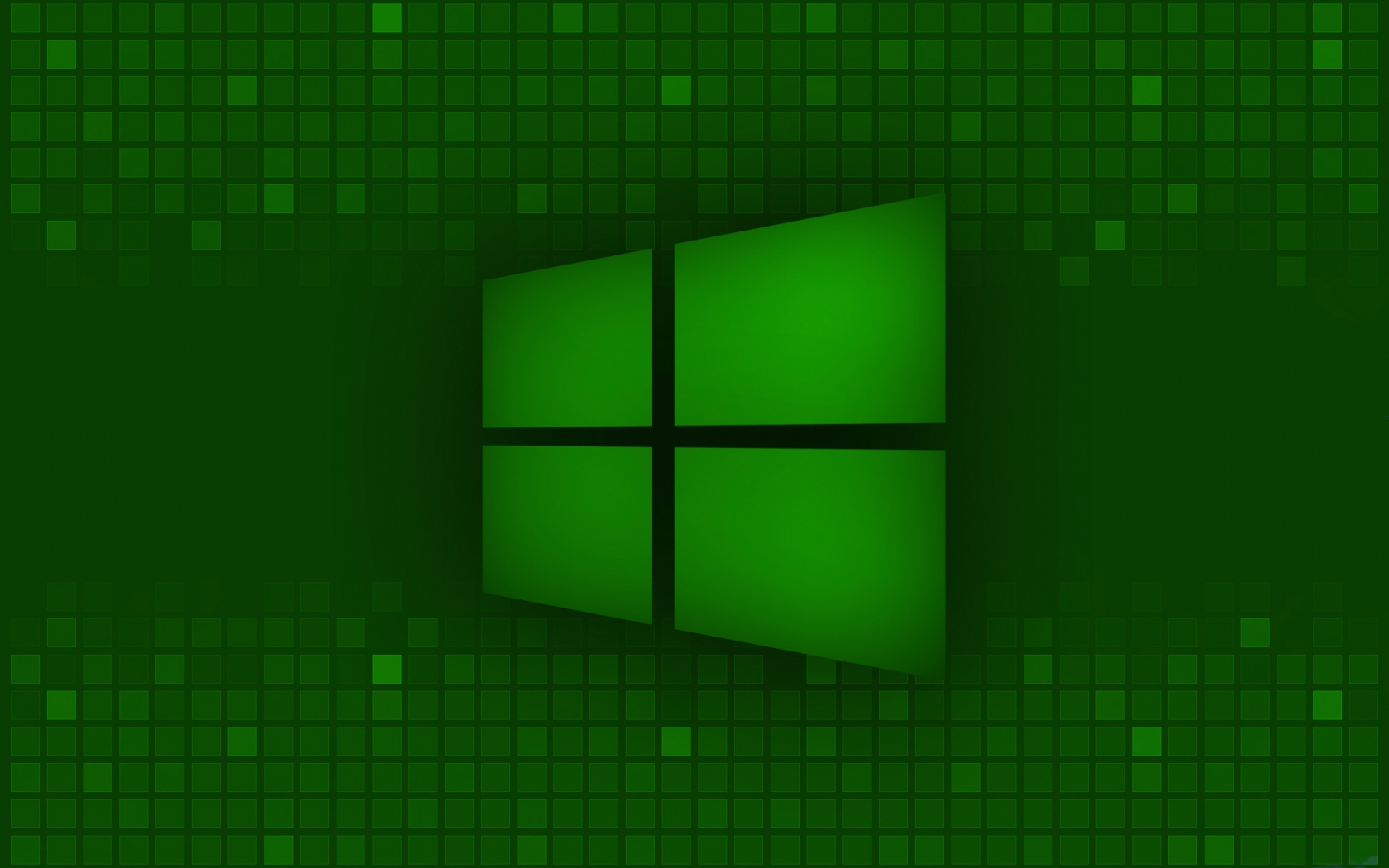 Windows 8 Green for 1680 x 1050 widescreen resolution