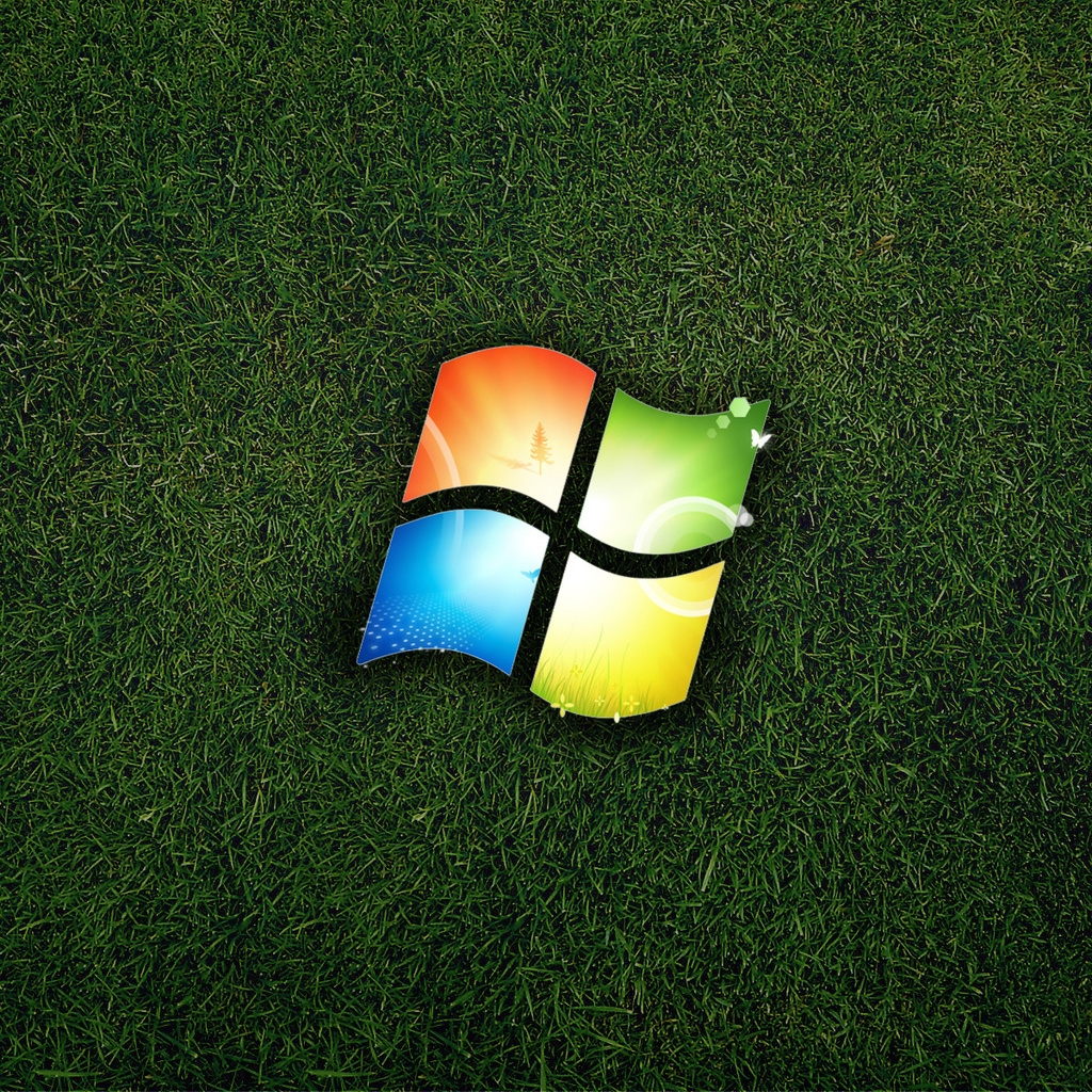 Windows Eco Logo for 1024 x 1024 iPad resolution