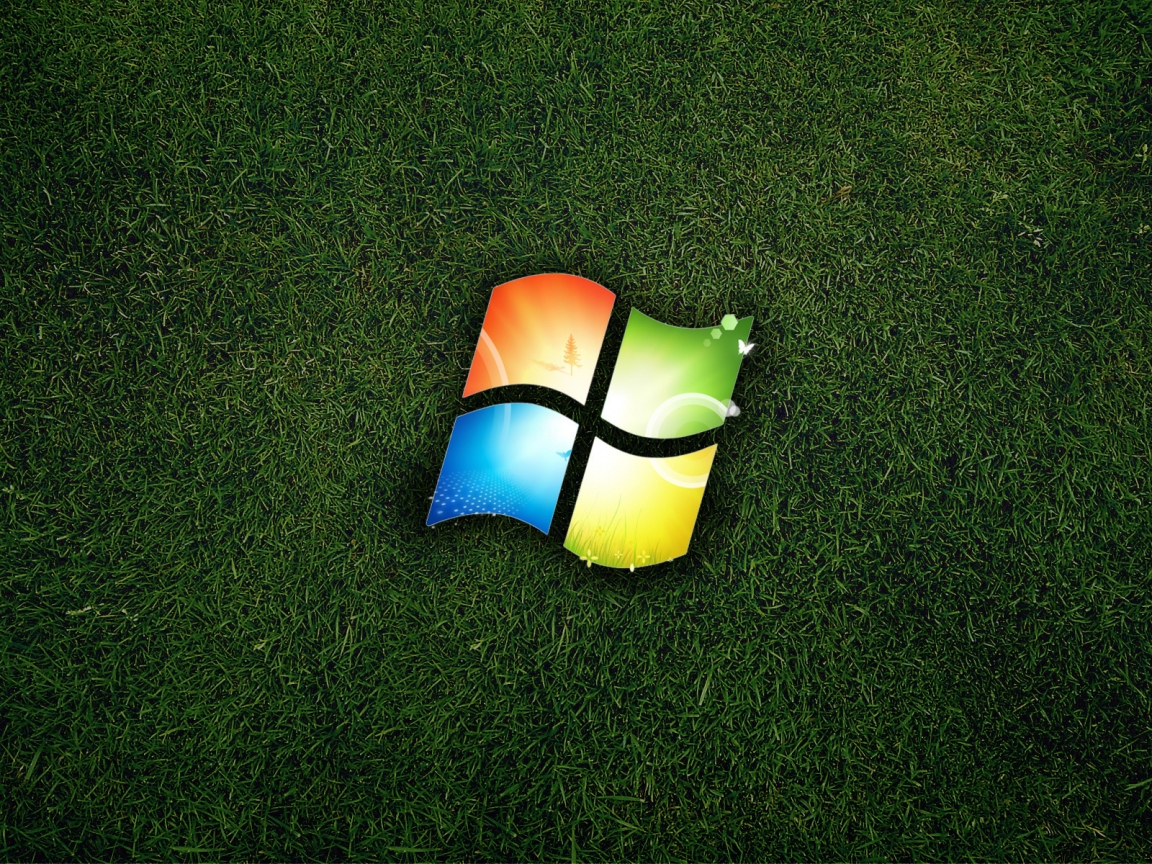 Windows Eco Logo for 1152 x 864 resolution