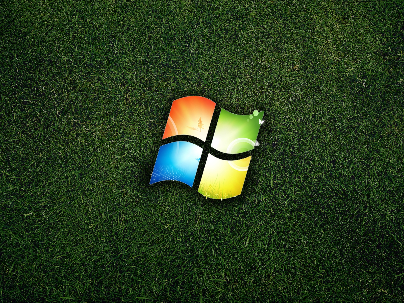 Windows Eco Logo for 1600 x 1200 resolution