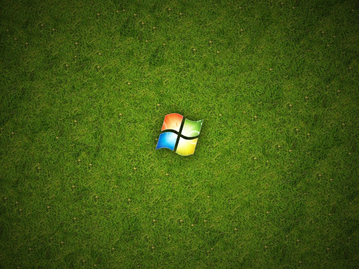 Windows Green for 1152 x 864 resolution