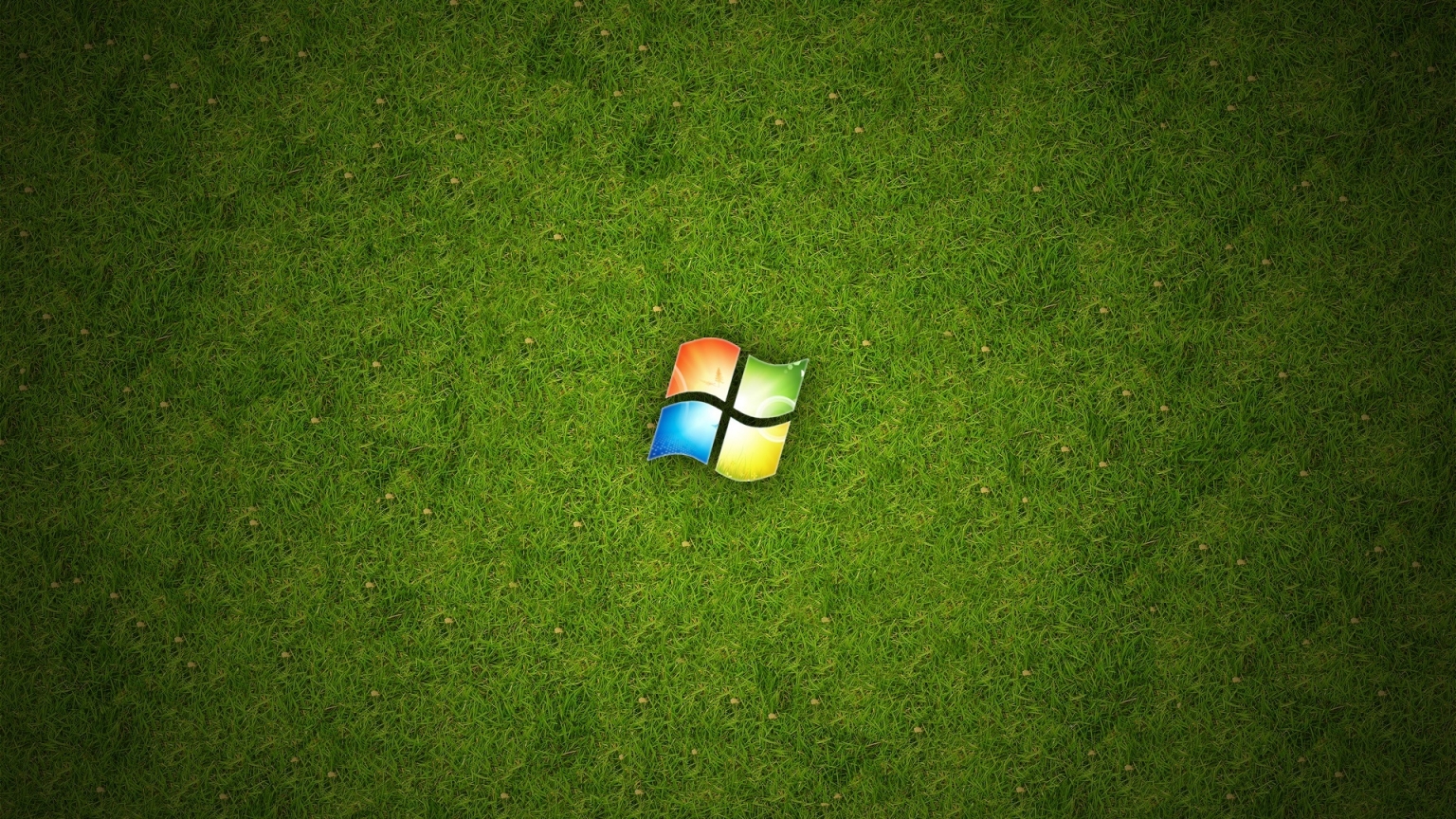 Windows Green for 1536 x 864 HDTV resolution