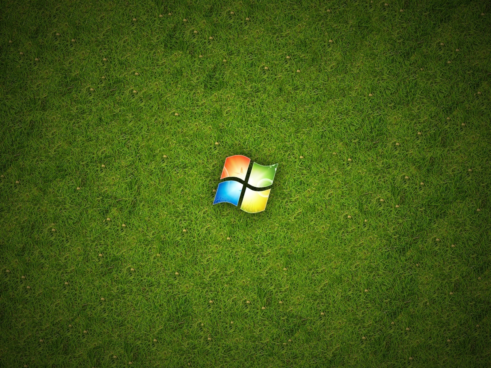 Windows Green for 1600 x 1200 resolution