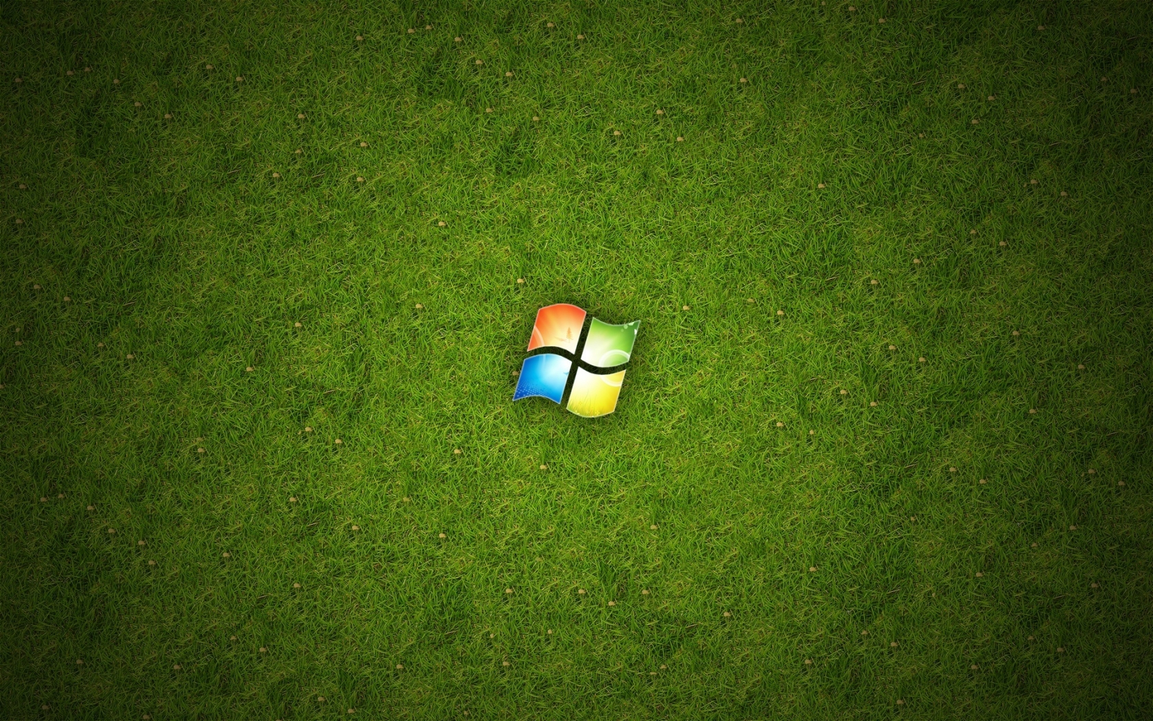 Windows Green for 1680 x 1050 widescreen resolution