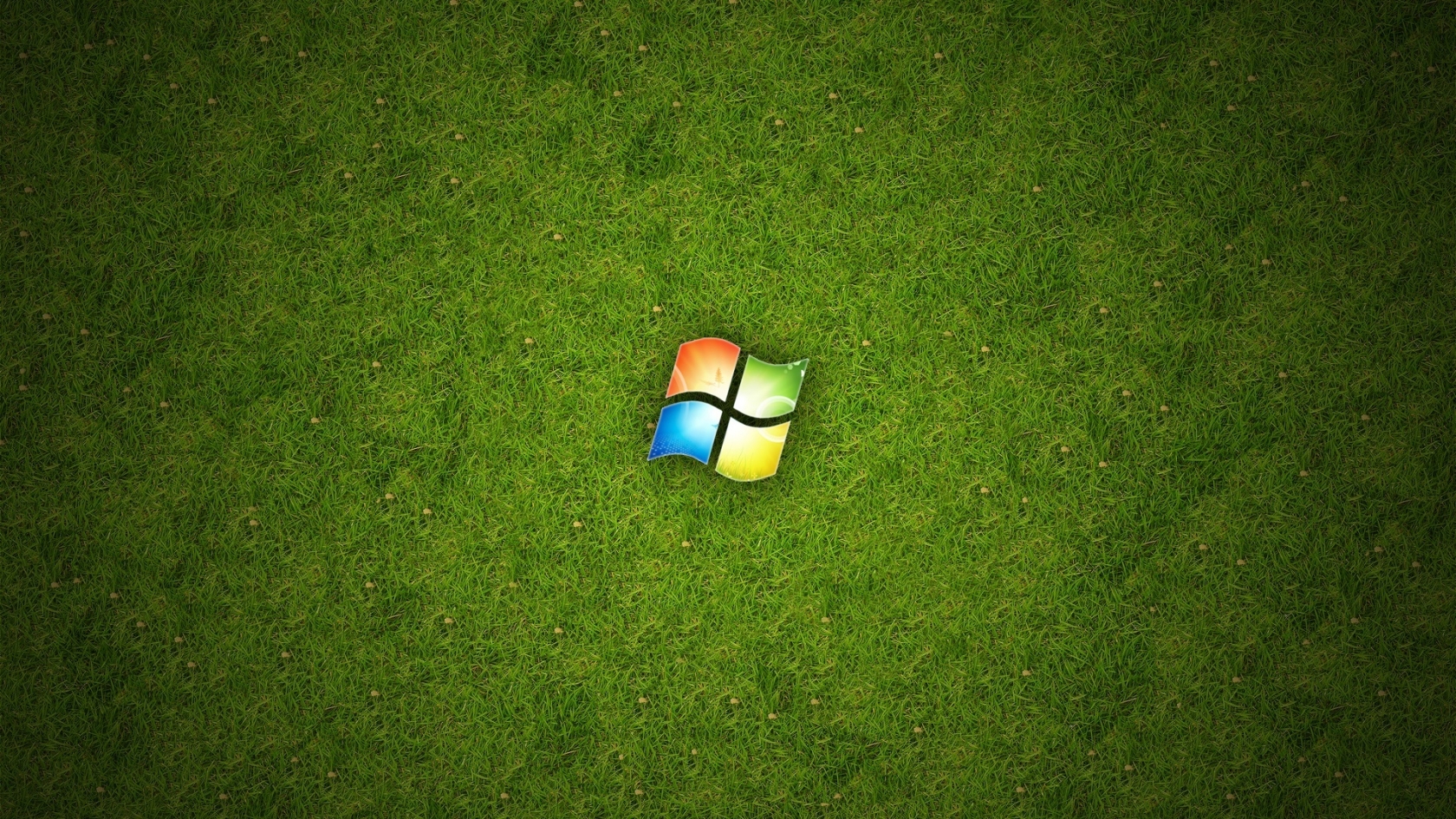 Windows Green for 1680 x 945 HDTV resolution