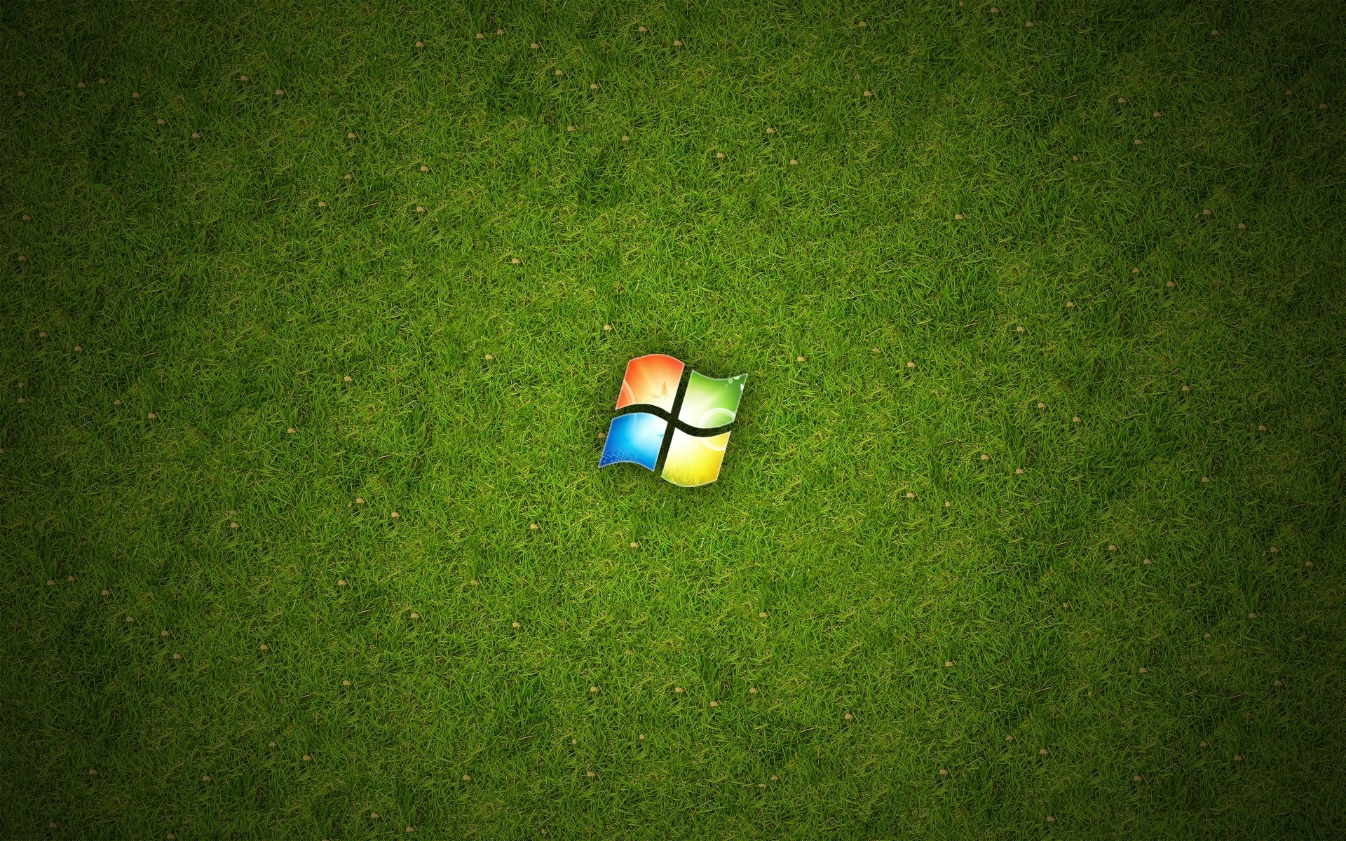 Windows Green for 1920 x 1200 widescreen resolution