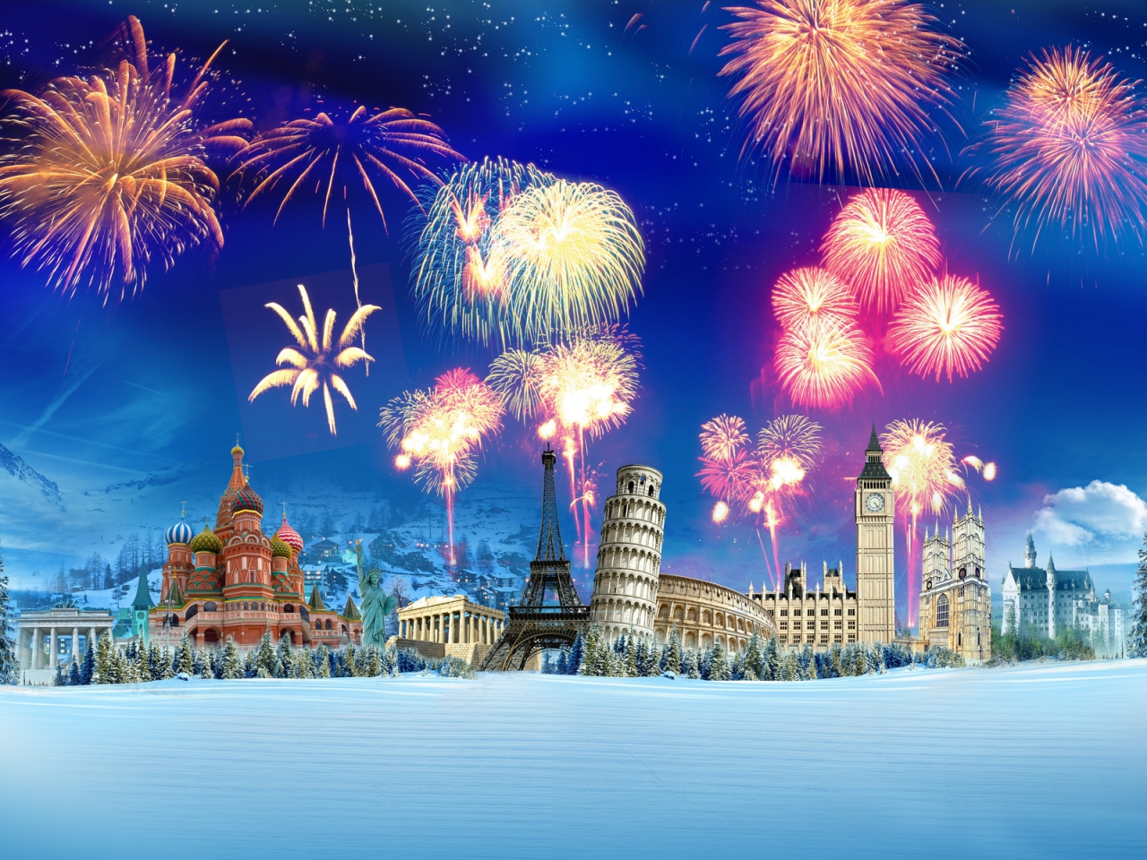 World Fireworks for 1280 x 960 resolution