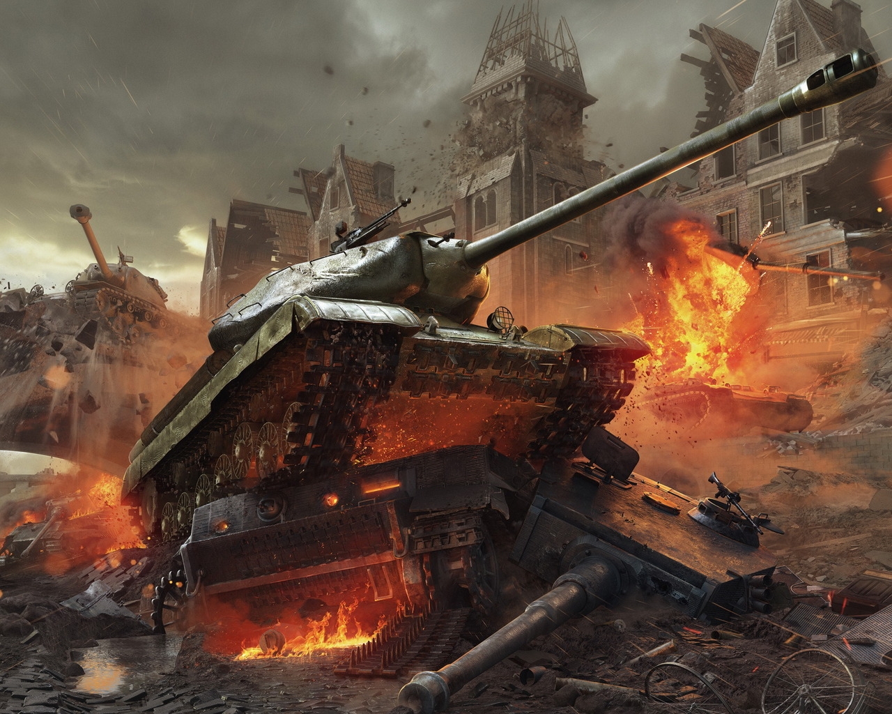 World of Tanks Game for 1280 x 1024 resolution