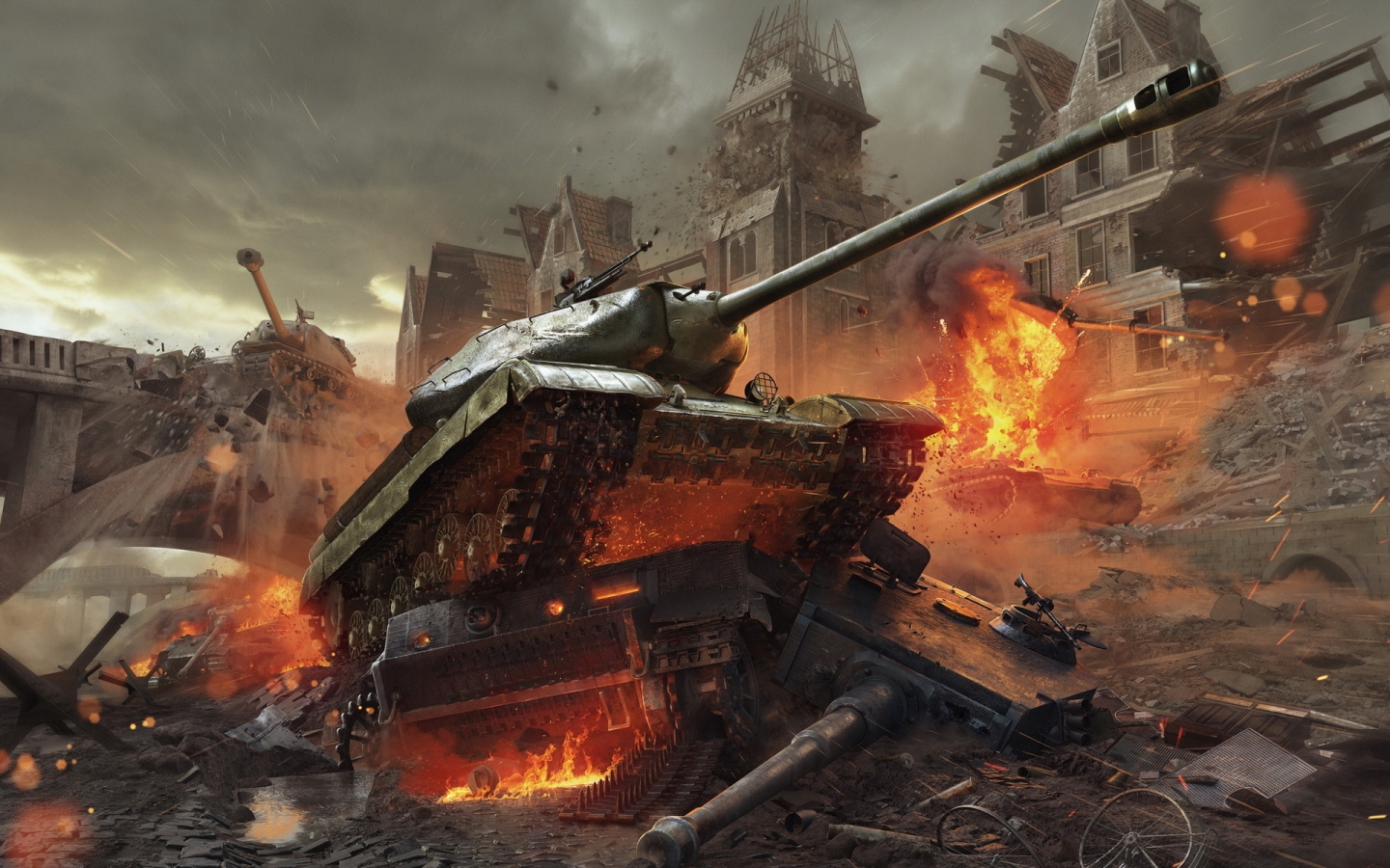 World of Tanks Game for 1440 x 900 widescreen resolution