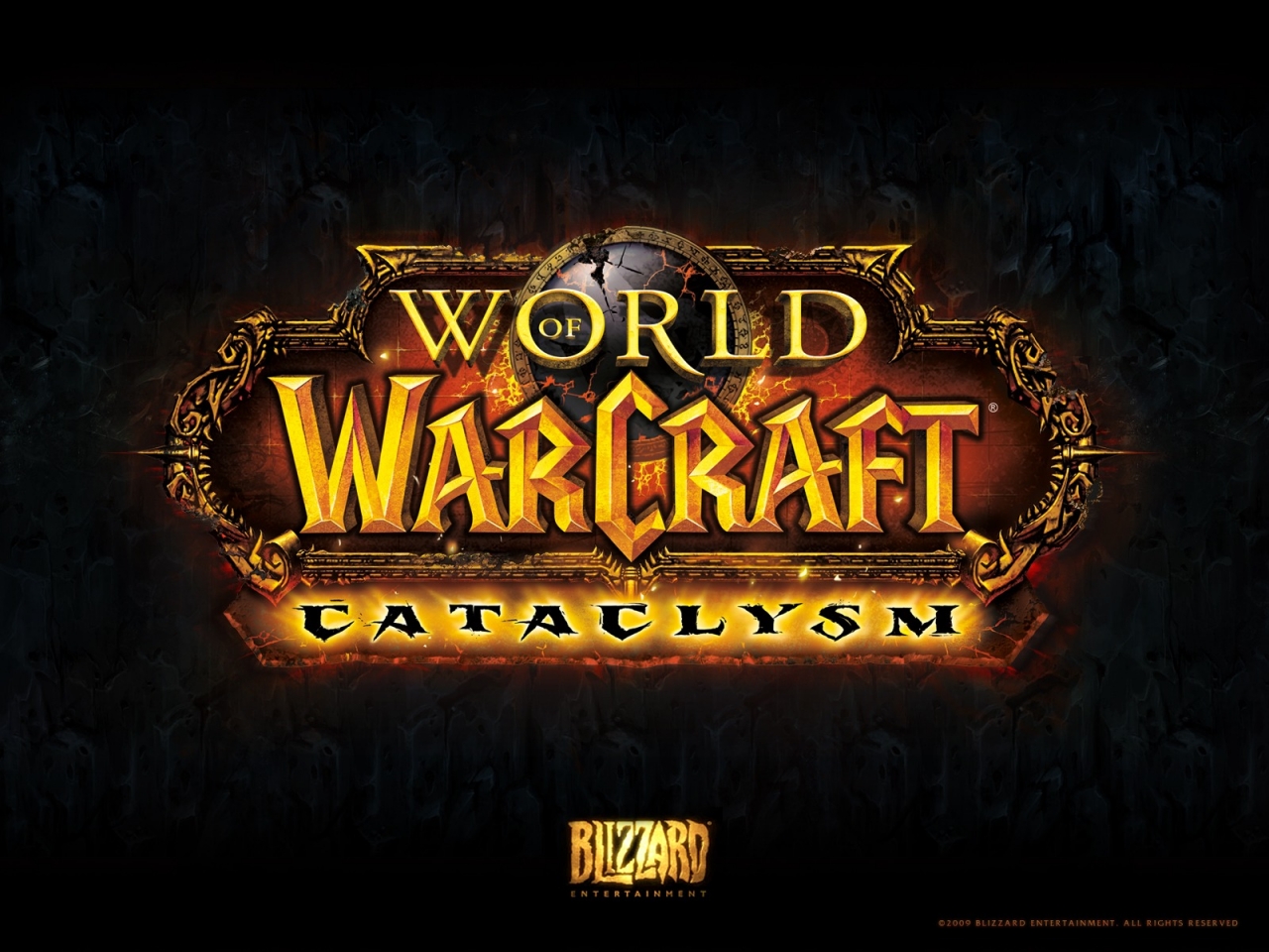 WOW Cataclysm Logo for 1280 x 960 resolution
