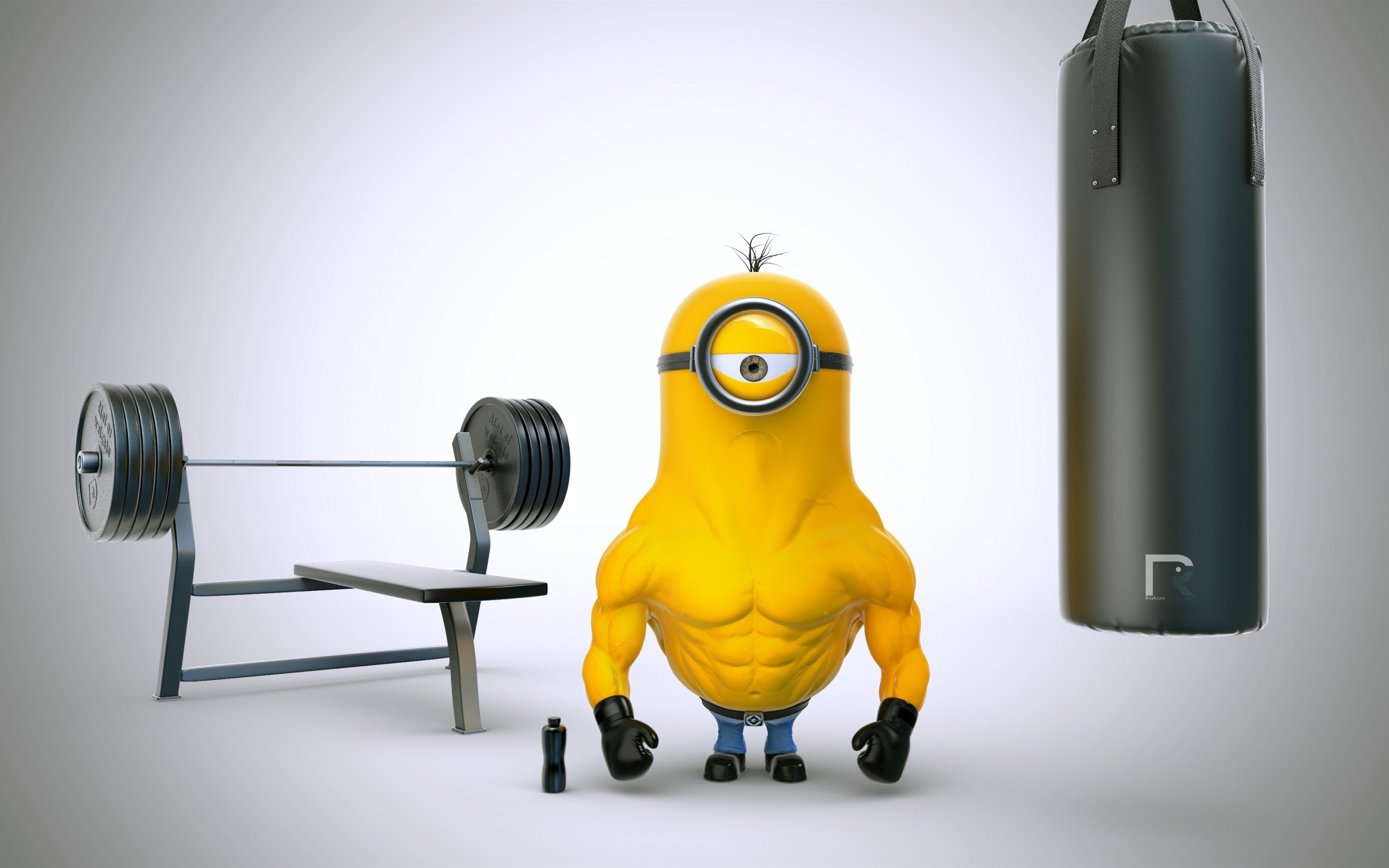 Young Bodybuilder for 2880 x 1800 Retina Display resolution