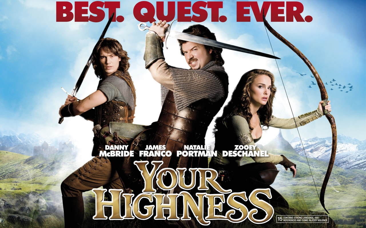 Your Highness Movie for 1280 x 800 widescreen resolution