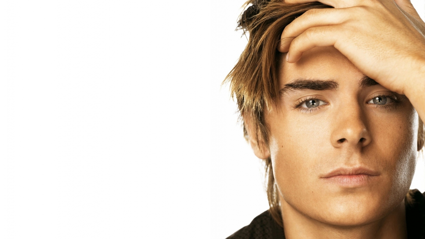 Zac Efron for 1366 x 768 HDTV resolution