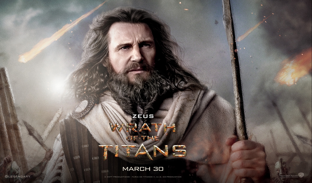Zeus Wrath of the Titans for 1024 x 600 widescreen resolution