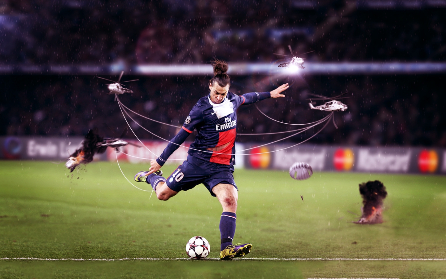 Zlatan Ibrahimovic Fan Art for 1440 x 900 widescreen resolution