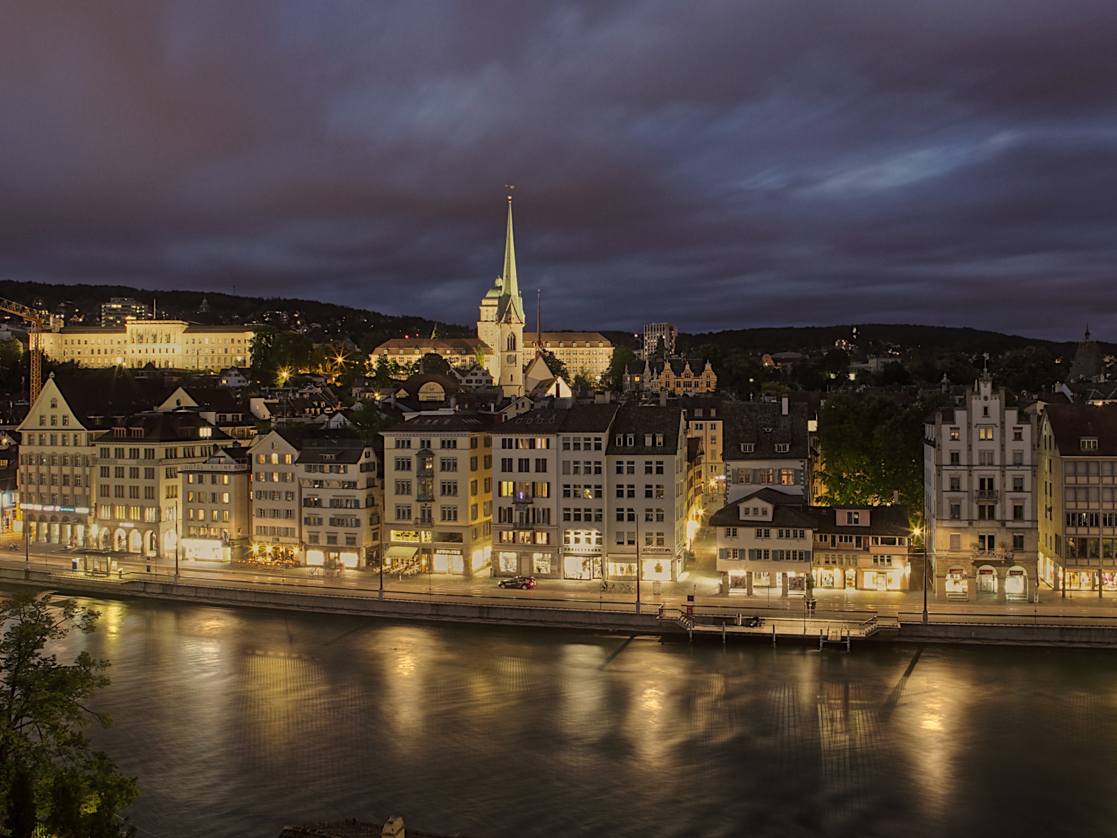 Zurich City for 1600 x 1200 resolution