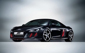 2008 Abt Audi R8 - Front Angle Lights wallpaper