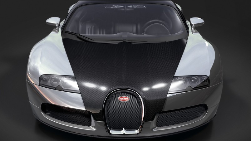 Bugatti EB 16.4 Veyron Pur Sang 2008 - Front Closeup wallpaper
