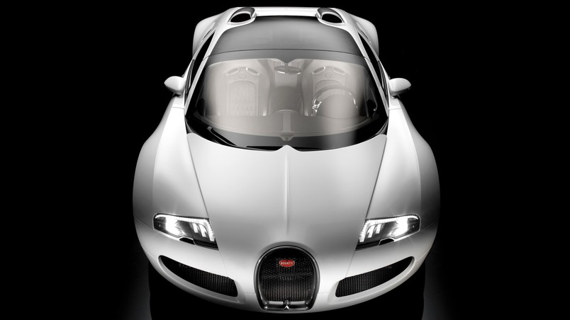 Bugatti Veyron 16.4 Grand Sport 2009 - Front Top Studio wallpaper