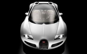 Bugatti Veyron 16.4 Grand Sport 2009 - Front Top Studio wallpaper