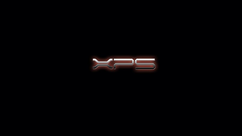 Dell XPS red shadow wallpaper