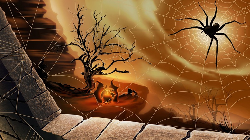 Halloween Spider wallpaper