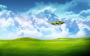 Flying Fairyland wallpaper