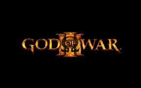 God of War 3 Logo wallpaper