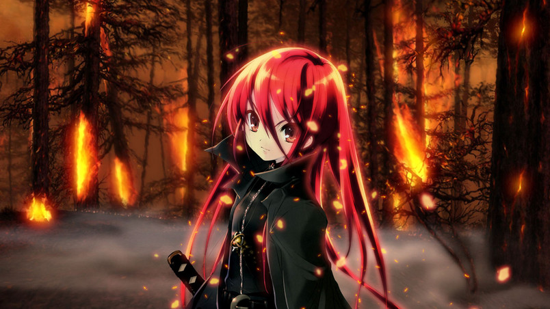 Anime fire anime fire and background Dark Red Anime HD wallpaper  Pxfuel