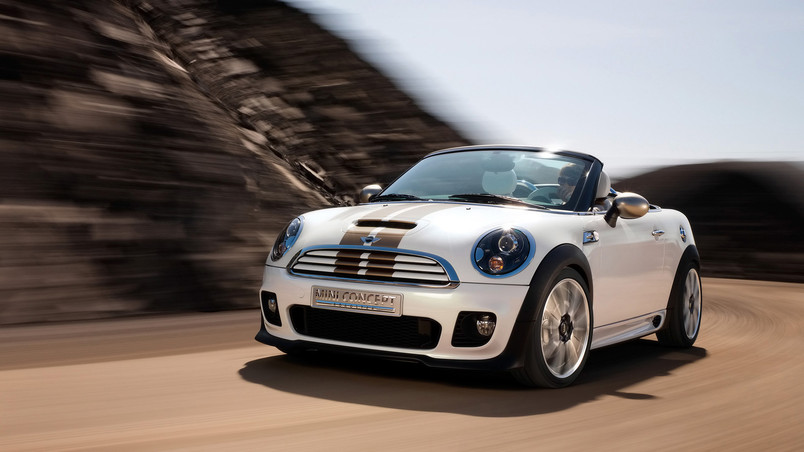 Mini Roadster Concept Front Angle Speed wallpaper