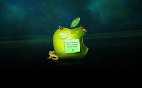 Interesting Apple wallpaper