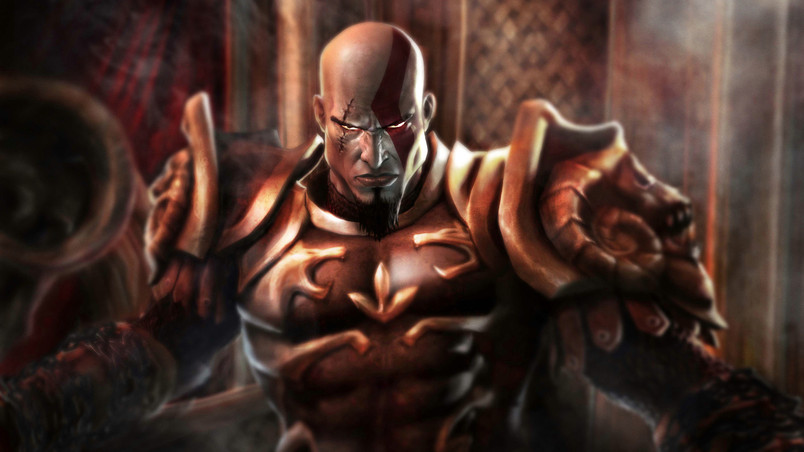 Kratos God of War 2 wallpaper
