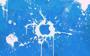 Apple Splashero 2 Blue wallpaper
