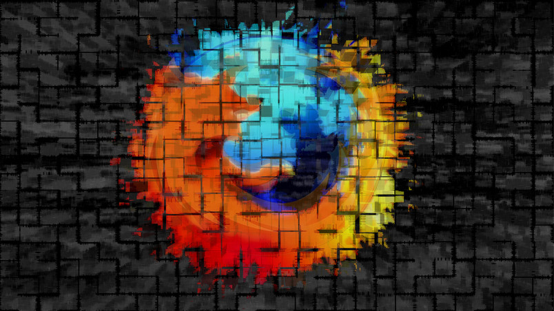 Divided Firefox wallpaper