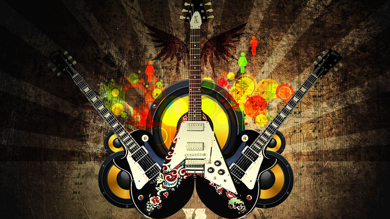 More guitars wallpaper