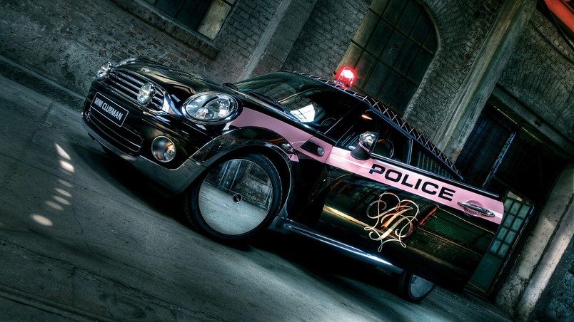 Mini Police Car wallpaper