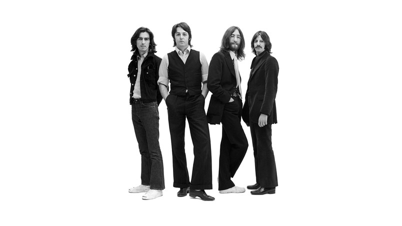 The Beatles Minimal wallpaper