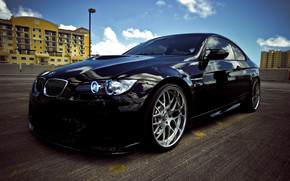 BMW M3 2010 Black wallpaper