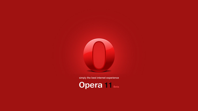 Opera 11 Beta wallpaper