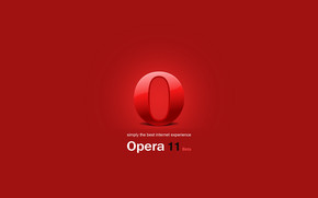 Opera 11 Beta wallpaper