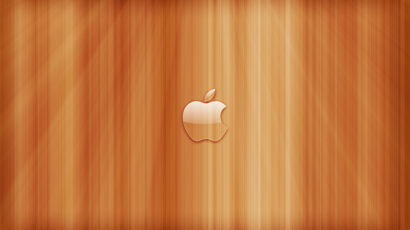 Apple Wood HD Wallpaper - WallpaperFX