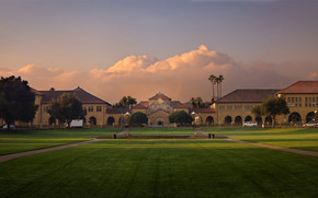 Stanford at Sunrise wallpaper