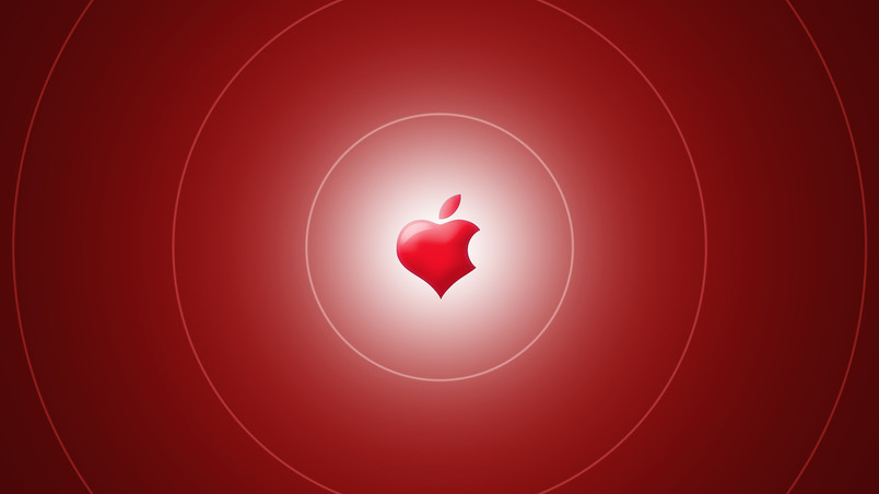 Apple Heart wallpaper