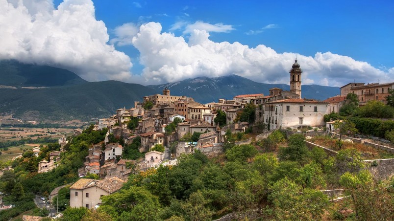 Italy City View wallpaper